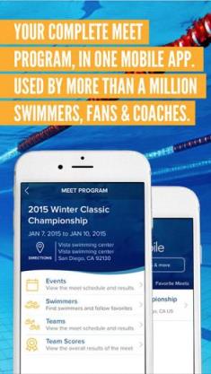 Meet Mobile Swim APP