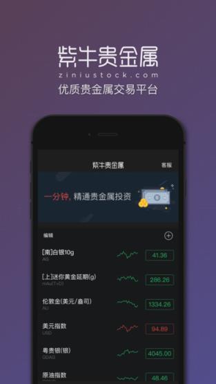 紫牛贵金属app下载