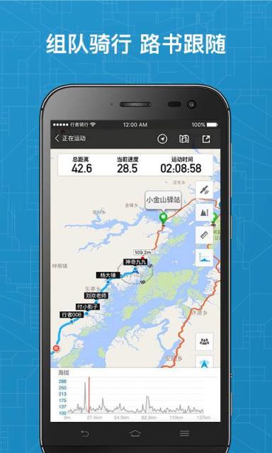 摩托车骑行导航软件app