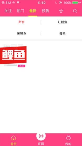 鲤鱼直播安卓版app
