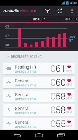 Runtastic Heart心率监测仪下载