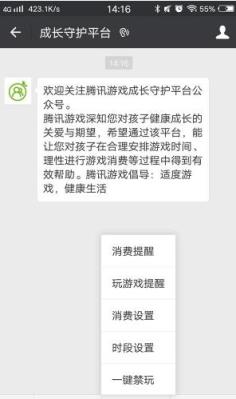 游戏成长守护平台腾讯版手机