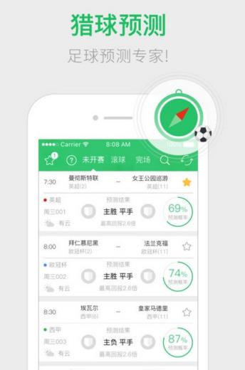 猎球预测高级分析版(大小球预测)
