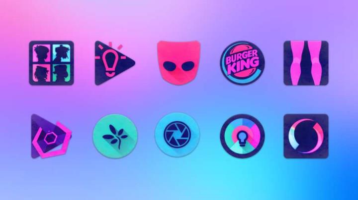 Unicorn Dark图标包app下载