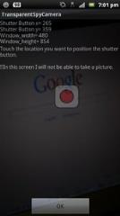 透明的间谍照相机