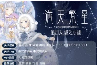 奇迹暖暖翼为羽翮高分搭配攻略介绍