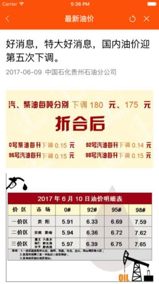 贵州石油app