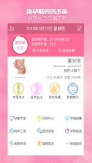 怀孕期妈妈必备