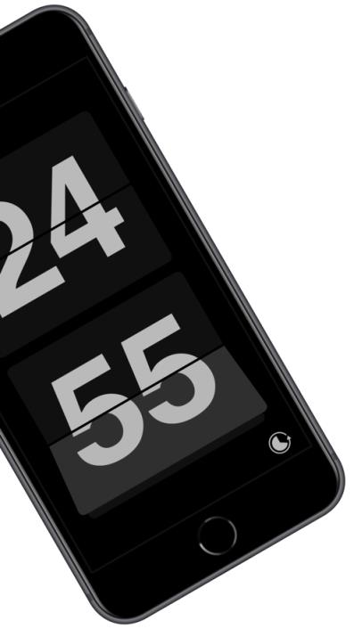 手机版极简时钟番茄钟ios