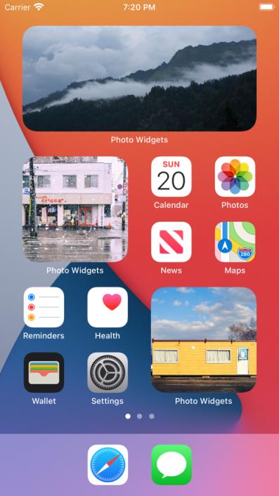 手机版PhotoWidgets