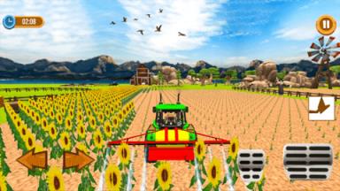 真实耕作拖拉机3D游戏苹果IOS版