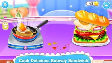地铁三明治制作者厨师游戏免费版苹果IOS版
