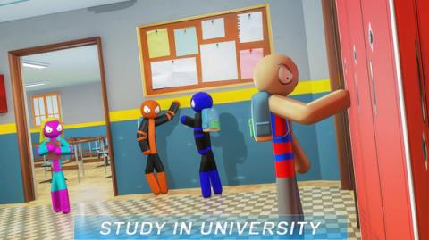 虚拟火柴人家庭冒险中文版