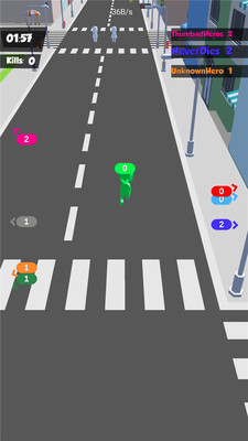 拥挤城市大混战