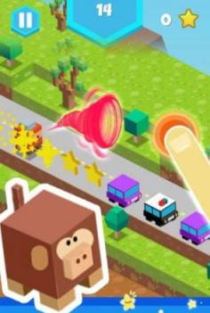 像素方块大跳跃