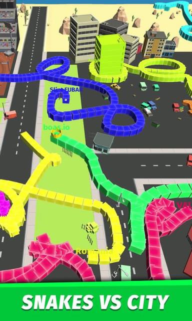 贪吃蛇大战城市