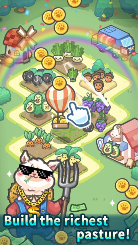闲置卡通牧场游戏