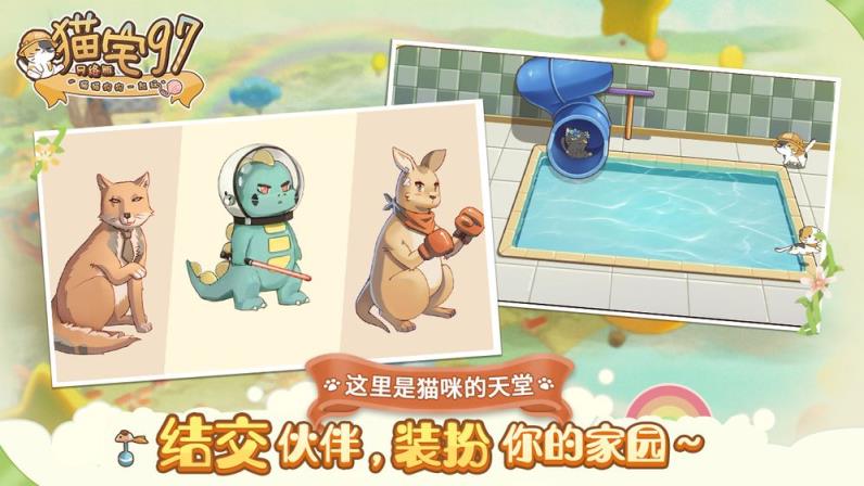 猫猫狗狗一起玩