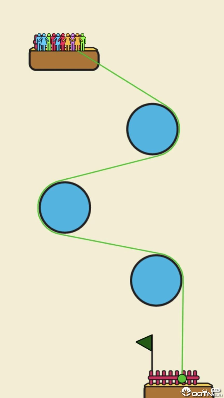 绳索救援孩子们