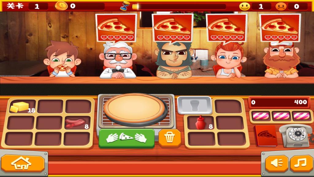 老爹披萨店手游