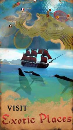 海盗战斗时代的船只手游