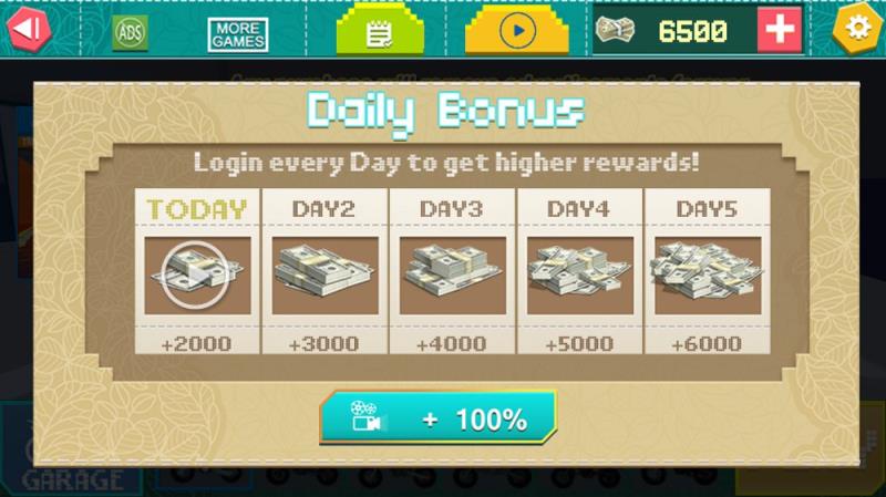 像素摩托冬季的微风手游