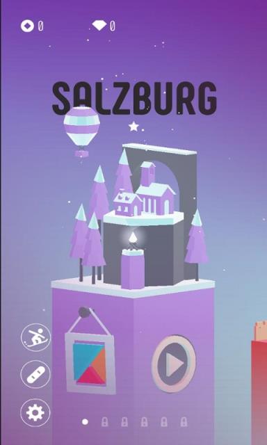 空翻色彩冲浪游戏