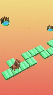 天空的移动方块游戏