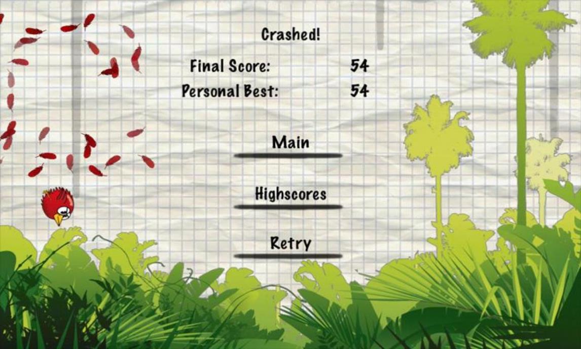 小鸟飞行Line Birds