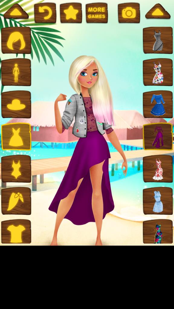 盛夏假日着装手游