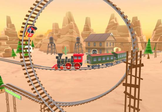 惊险过山车游戏