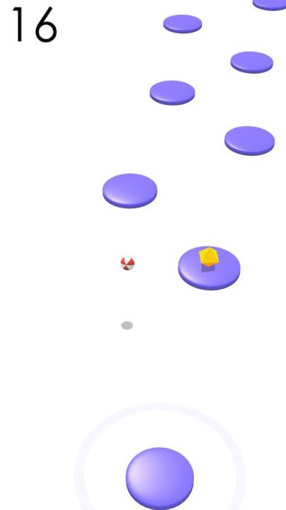 小溪上的跳跃游戏