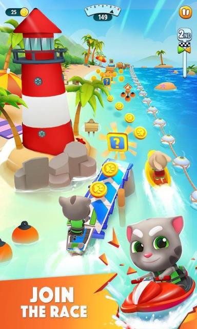 汤姆猫摩托艇2手游