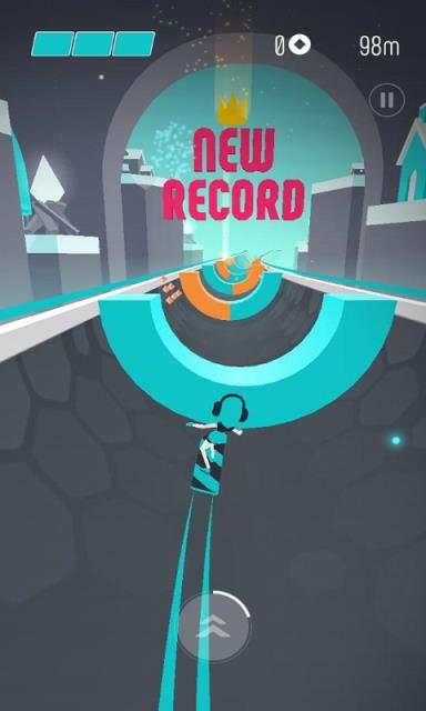 空翻色彩冲浪游戏