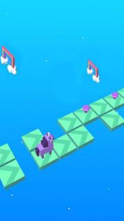 天空的移动方块游戏