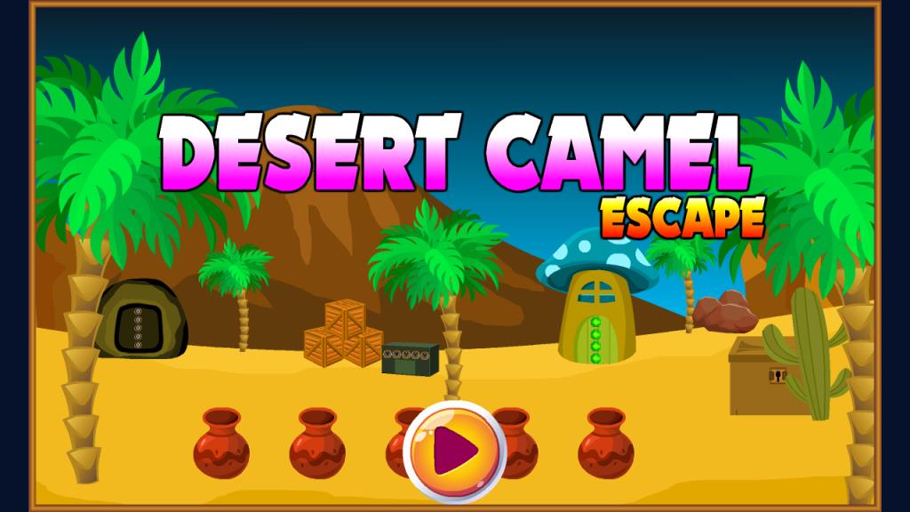 逃脱游戏沙漠骆驼游戏