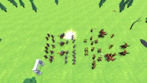 兽人与人类战斗模拟器