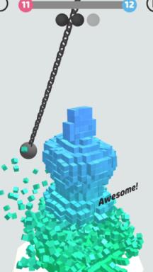 压力释放粉碎小球