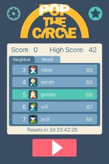 流行的圆Pop The Circle