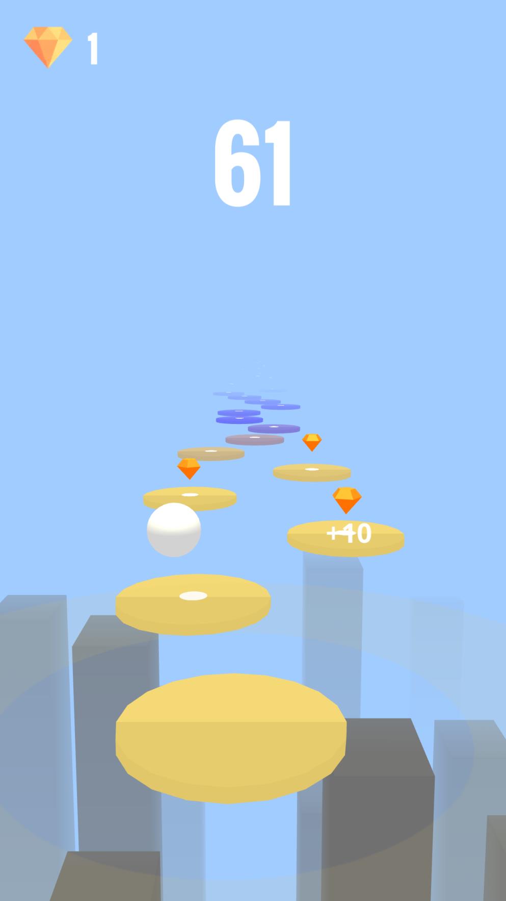 天空跳一跳游戏