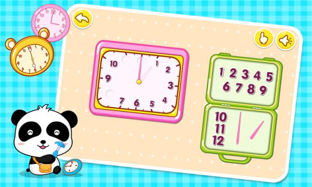 宝宝认时钟宝宝巴士