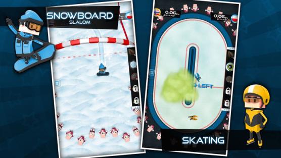 指尖冬季运动会游戏