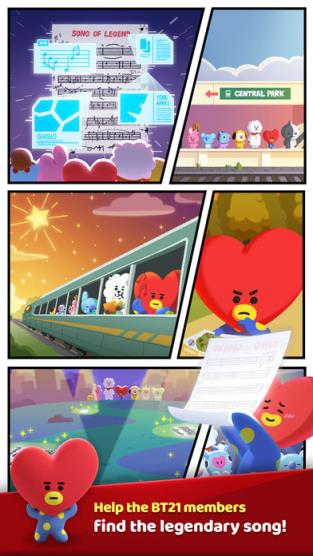 Puzzle Star BT21游戏
