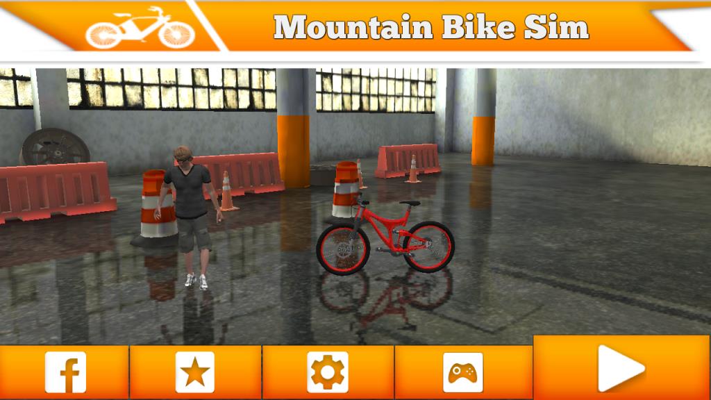 山地自行车模拟器3d手游