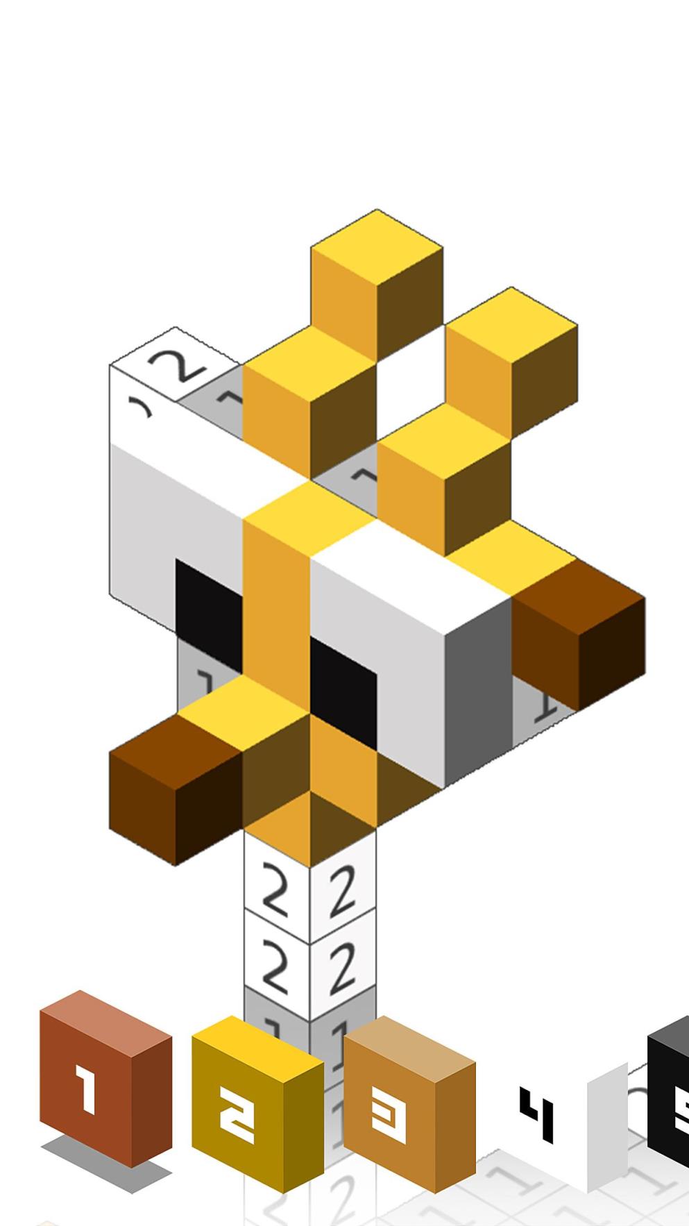方块填色3D(3D Color by Number)