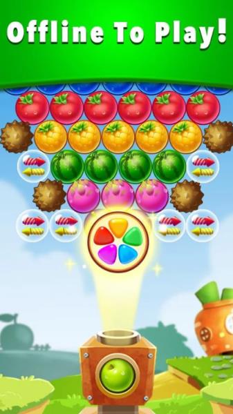 水果溅射泡泡龙游戏
