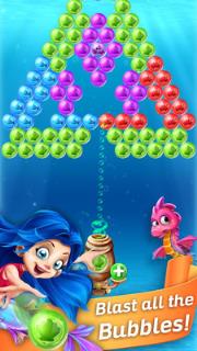 美人鱼泡泡射击