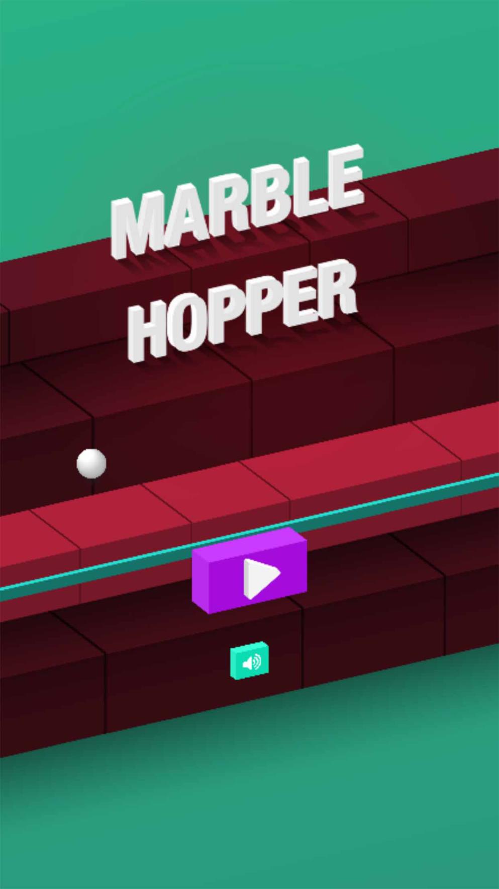 玻璃球滑梯Marble Hopper游戏
