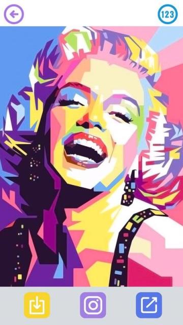 按数字填色游戏