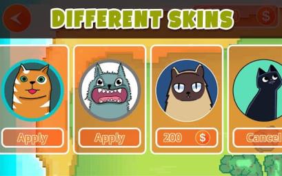 猫咪吃圆点游戏